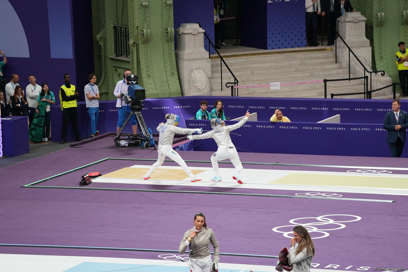 Azerbaijani fencer Anna Bashta winds up her performance at Olympics (PHOTO)