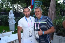Azerbaijan Olympic House in Paris hosts meeting with athletes (PHOTO)