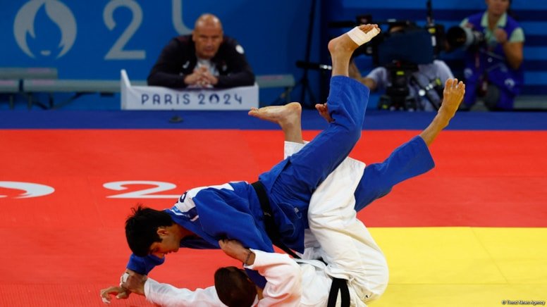 Azerbaijani judoka drops out of Paris Olympics (PHOTO)