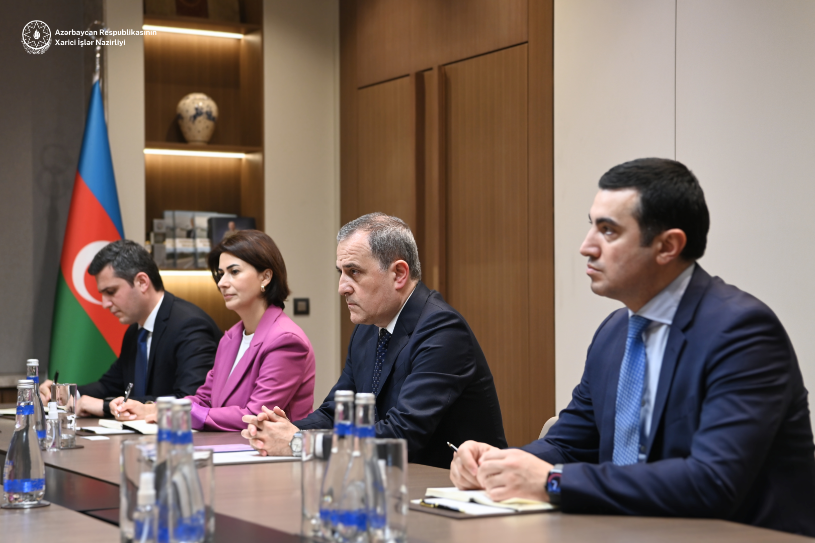 Azerbaijani FM holds talks with OSCE observation mission representative (PHOTO)