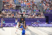 Paris 2024: Azerbaijani women's 3x3 basketball team faces defeat