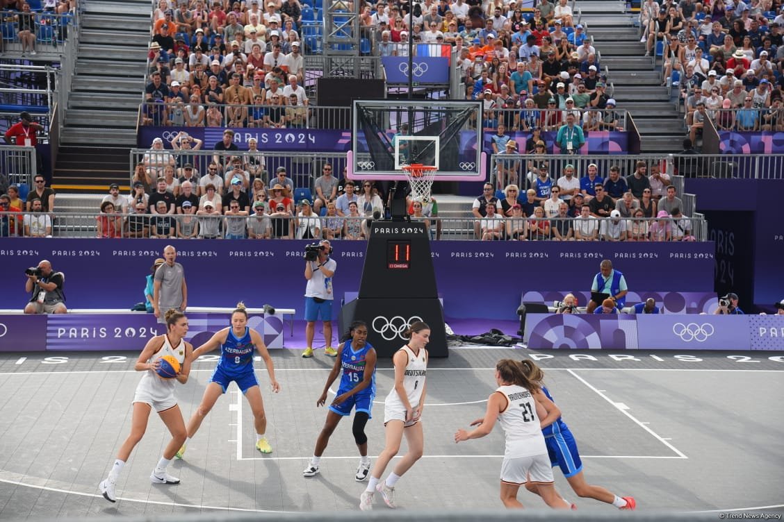 Paris 2024: Azerbaijani women's 3x3 basketball team faces defeat