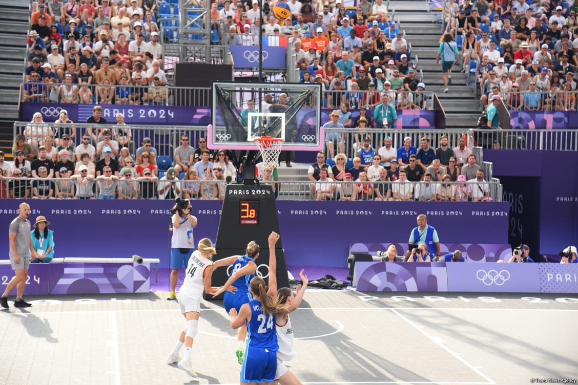 Paris 2024: Azerbaijani women's 3x3 basketball team faces defeat