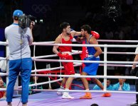 Azerbaijani boxer Allahverdiyev finishes his run at Paris Olympics (PHOTO)