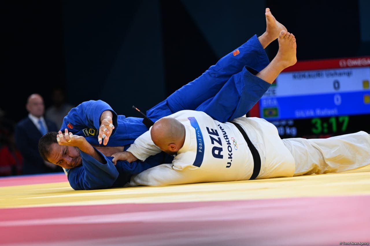 Azerbaijani judoka Kokauri jumps into 1/4 finals at Paris Olympics (PHOTO/VIDEO)