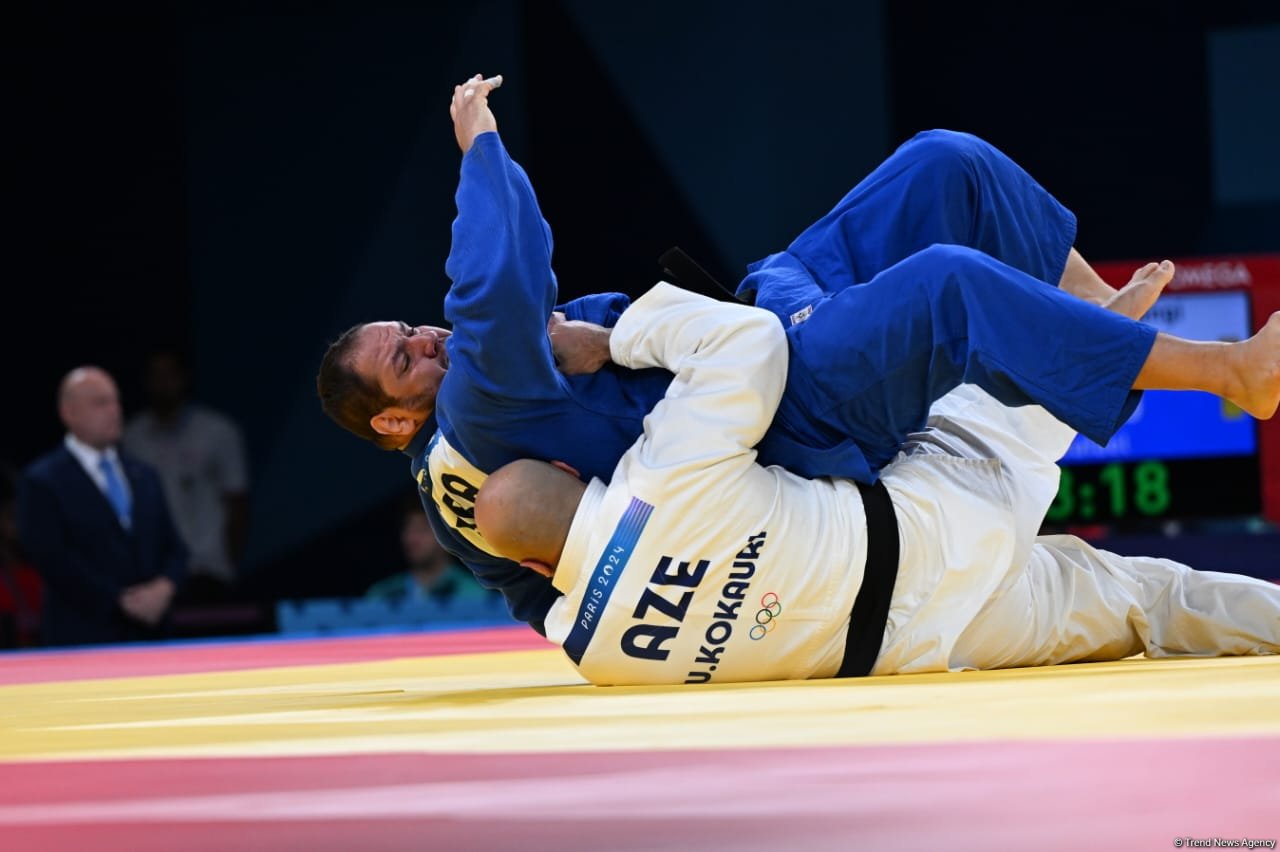 Azerbaijani judoka Kokauri jumps into 1/4 finals at Paris Olympics (PHOTO/VIDEO)