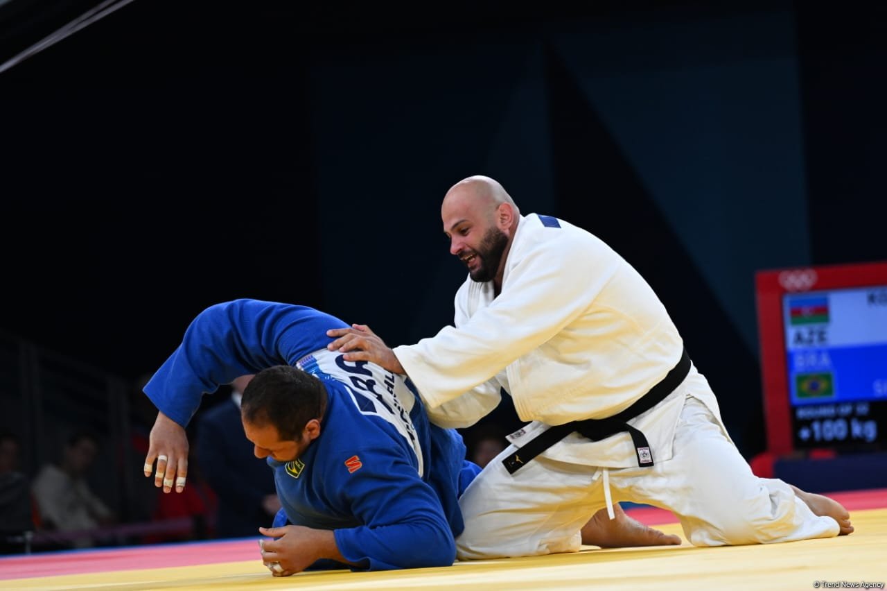 Azerbaijani judoka Kokauri jumps into 1/4 finals at Paris Olympics (PHOTO/VIDEO)