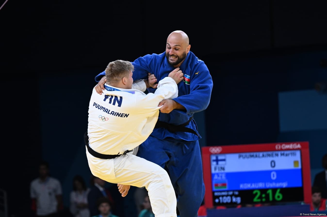 Azerbaijani judoka Kokauri jumps into 1/4 finals at Paris Olympics (PHOTO/VIDEO)