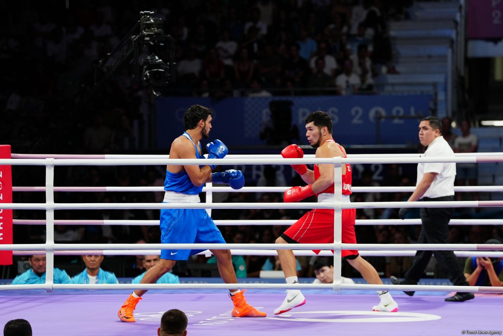 Azerbaijani boxer Allahverdiyev finishes his run at Paris Olympics (PHOTO)