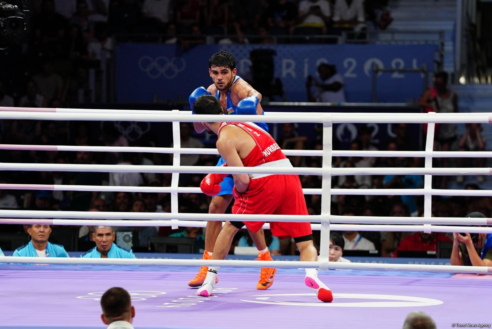 Azerbaijani boxer Allahverdiyev finishes his run at Paris Olympics (PHOTO)