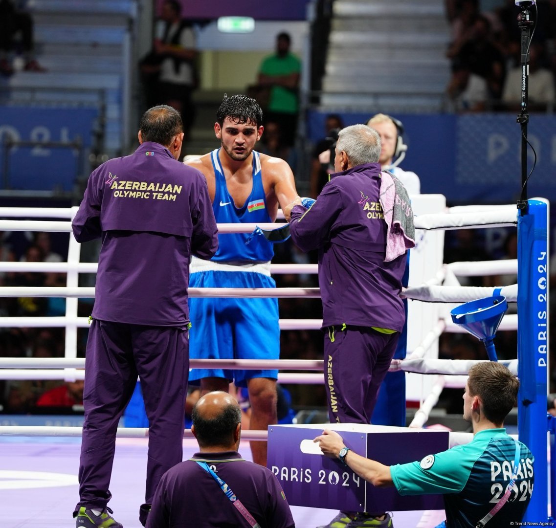 Azerbaijani boxer Allahverdiyev finishes his run at Paris Olympics (PHOTO)