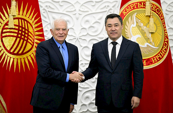 EU stands steadfastly by Kyrgyzstan as partner, President Zhaparov says