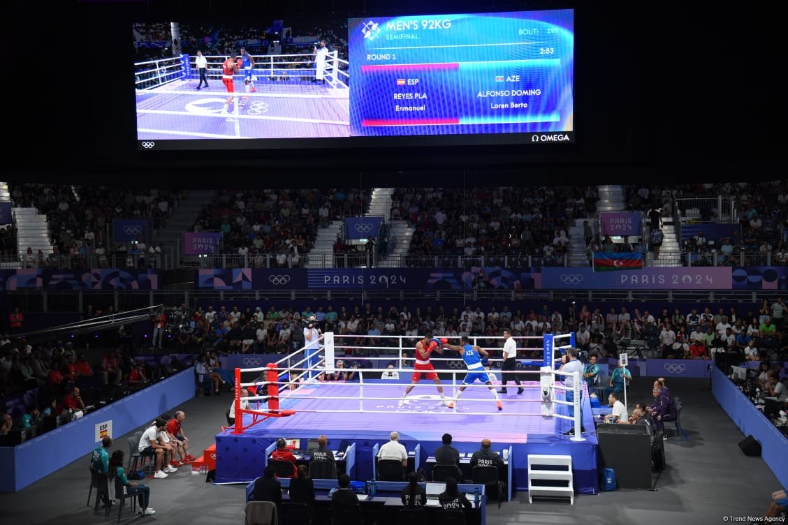 Paris 2024: Azerbaijani boxer Alfonso Dominguez reaches final (PHOTO/VIDEO)