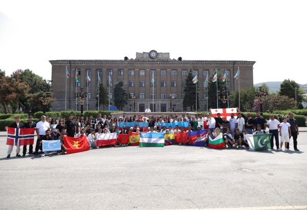 5th Summer Camp for Diaspora Youth visits Azerbaijan's Karabakh University