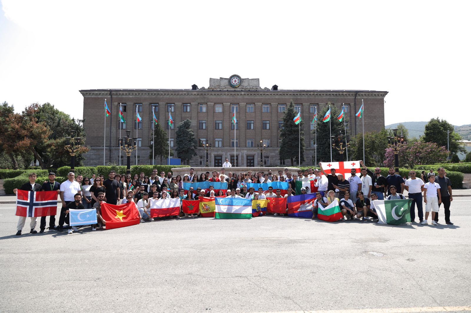 5th Summer Camp for Diaspora Youth visits Azerbaijan's Karabakh University