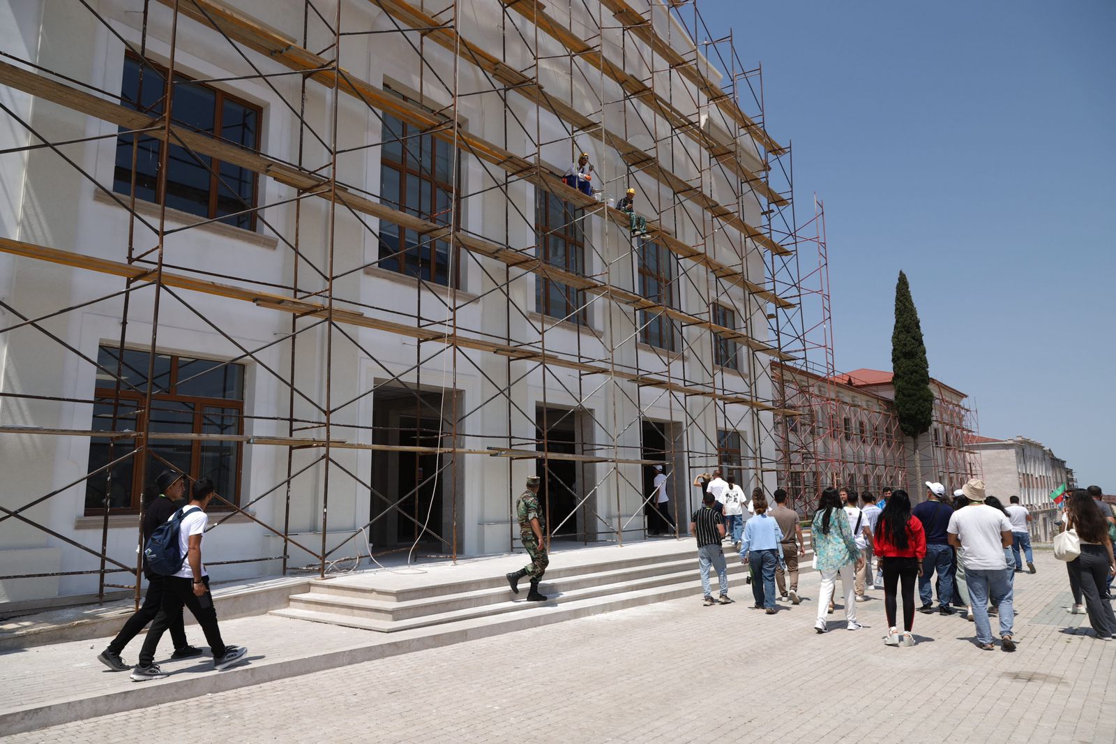 5th Summer Camp for Diaspora Youth visits Azerbaijan's Karabakh University