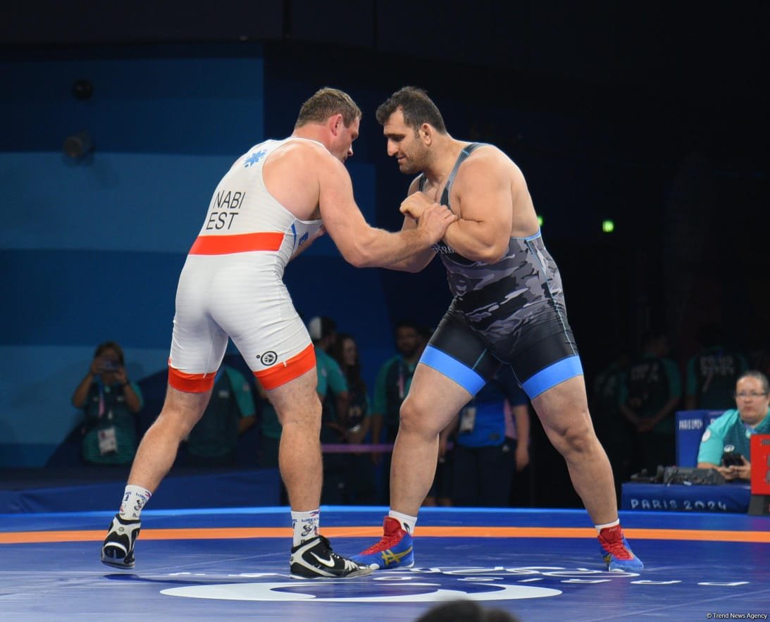 Azerbaijani Greco-Roman wrestler advances to 1/4 finals at Paris Olympics (PHOTO)