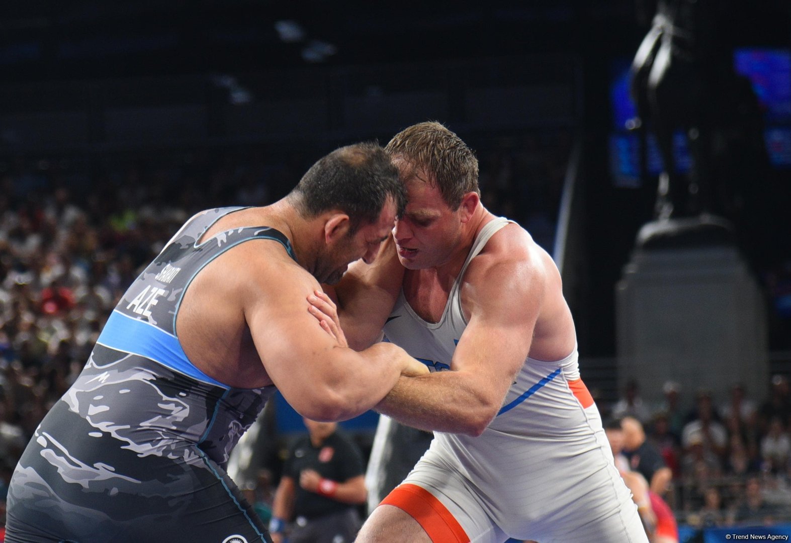Azerbaijani Greco-Roman wrestler advances to 1/4 finals at Paris Olympics (PHOTO)