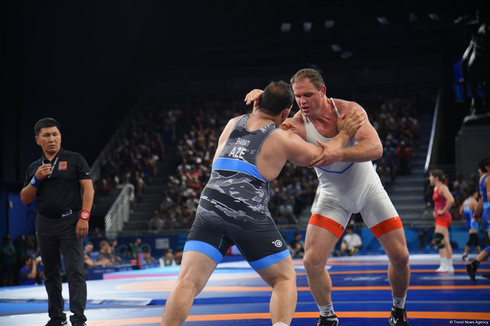 Azerbaijani Greco-Roman wrestler advances to 1/4 finals at Paris Olympics (PHOTO)