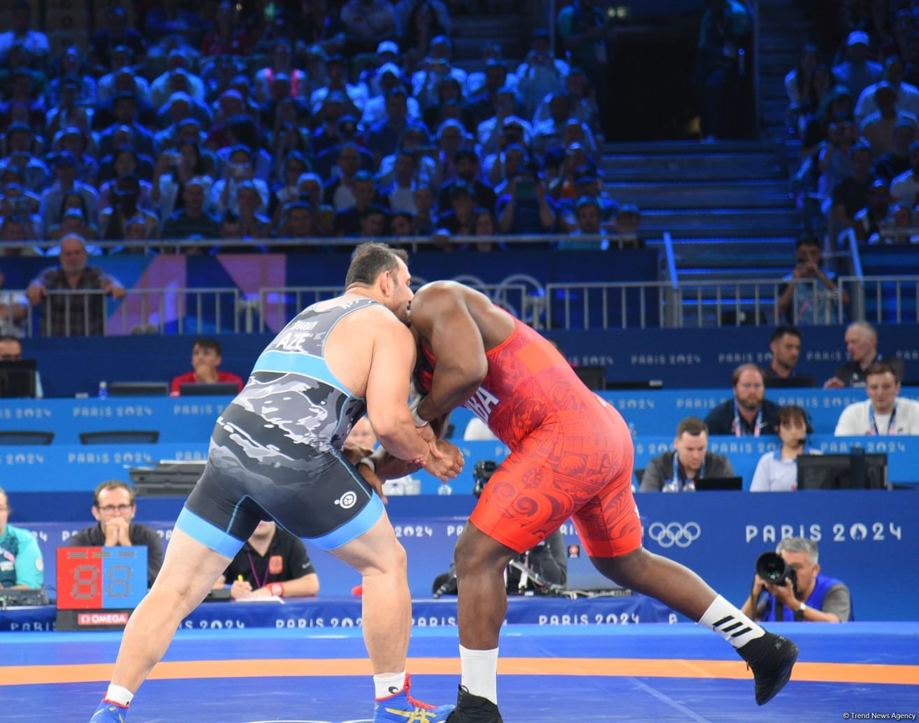 Paris 2024: Azerbaijani wrestler to compete for bronze (PHOTO/VIDEO)