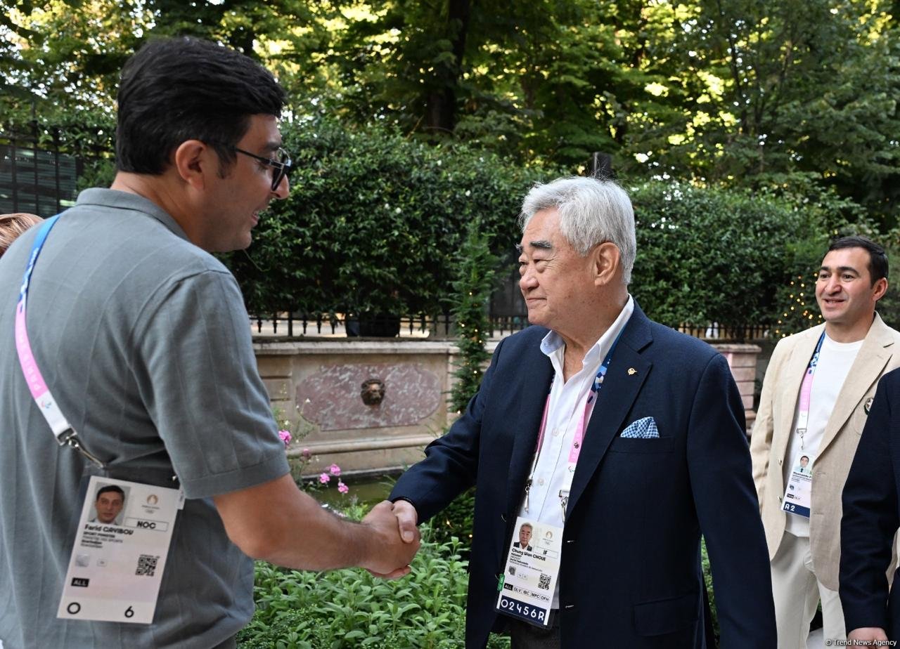 Olympic House of Azerbaijan in Paris hosts meeting with international taekwondo family (FOTO)