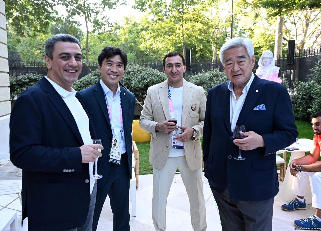 Olympic House of Azerbaijan in Paris hosts meeting with international taekwondo family (FOTO)