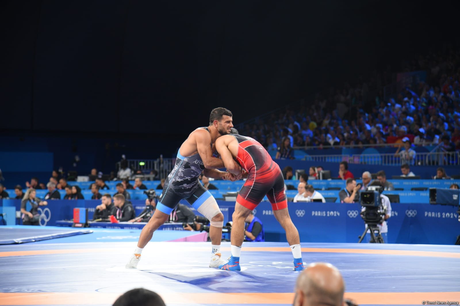 Azerbaijani Greco-Roman wrestler makes Paris Olympics' quarterfinals