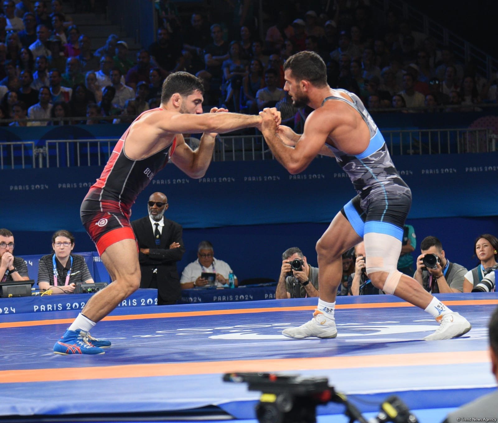 Azerbaijani Greco-Roman wrestler makes Paris Olympics' quarterfinals