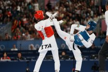 Azerbaijani taekwondo athlete Magomedov reaches semifinals at Paris Olympics