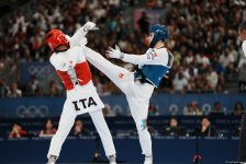 Azerbaijani taekwondo athlete Magomedov reaches semifinals at Paris Olympics