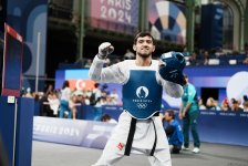 Azerbaijani taekwondo athlete Magomedov reaches semifinals at Paris Olympics