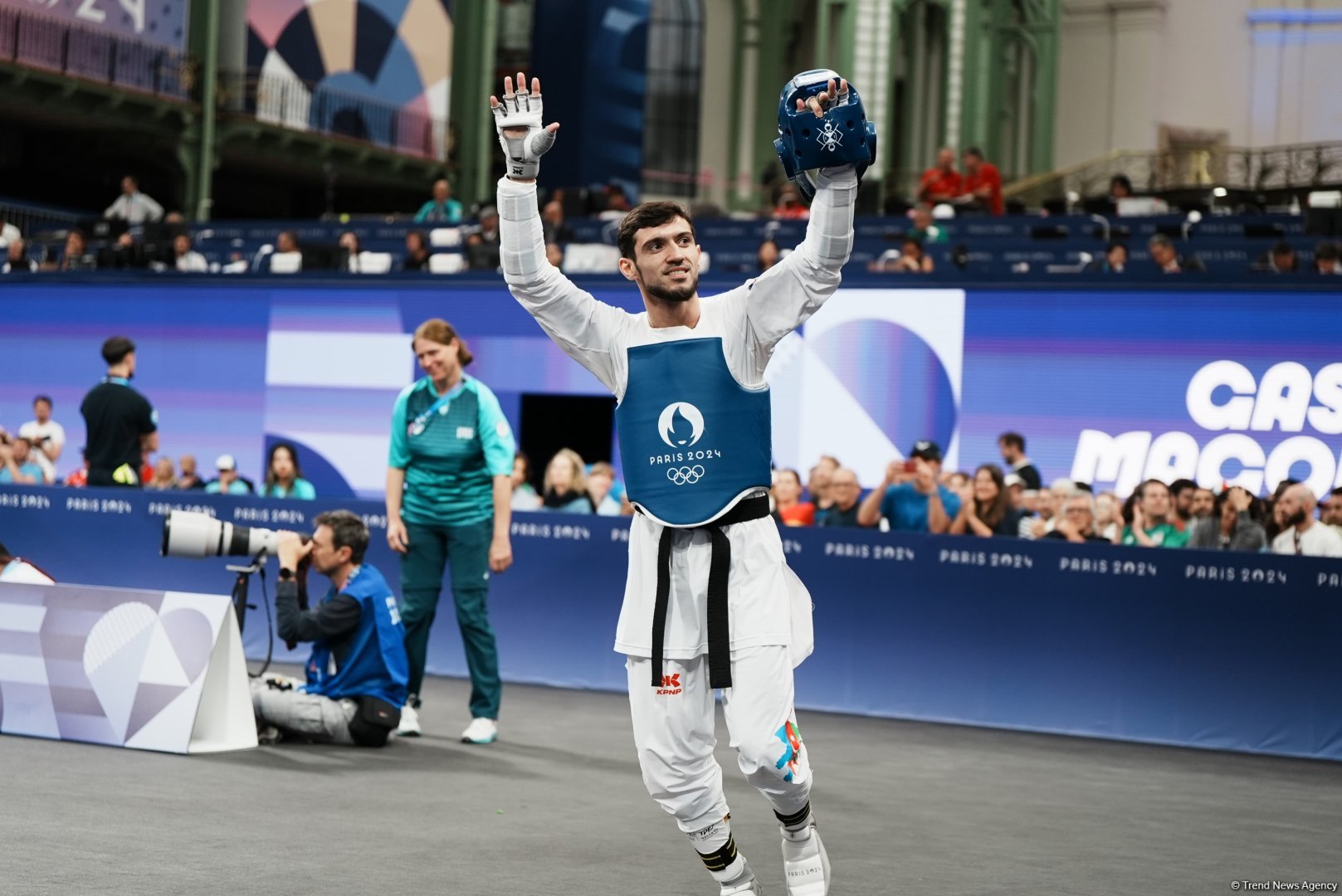 Azerbaijani taekwondo athlete Magomedov reaches semifinals at Paris Olympics