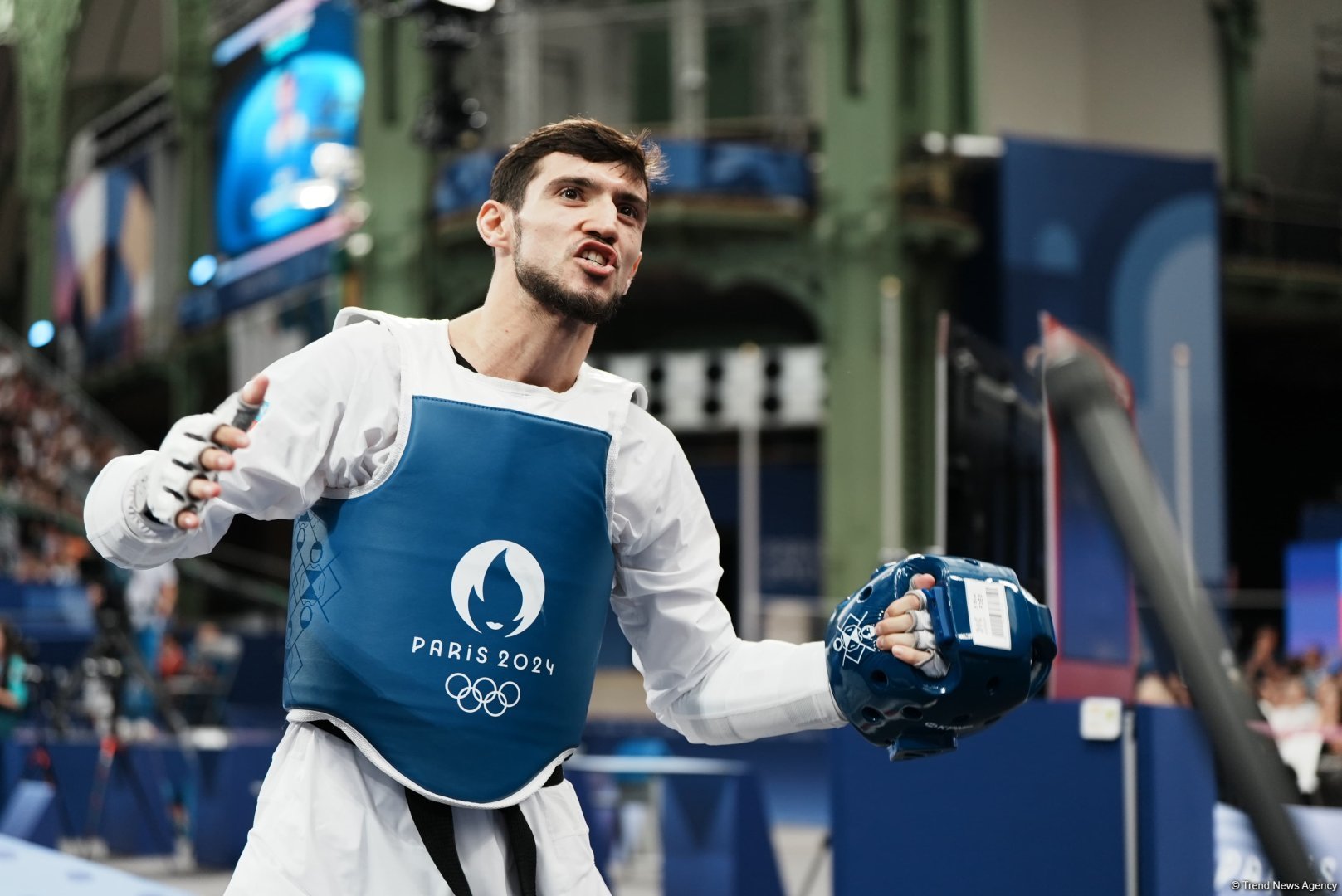 Azerbaijani taekwondo athlete Magomedov reaches semifinals at Paris Olympics