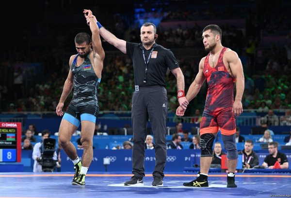 Azerbaijani wrestler Hasrat Jafarov wins bronze medal at Paris Olympics (PHOTO)