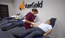 AzerGold CJSC holds another blood donation campaign (PHOTO)
