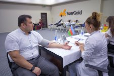 AzerGold CJSC holds another blood donation campaign (PHOTO)