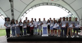 Azerbaijan's Lachin holds closing ceremony of 5th Summer Camp of Diaspora Youth (PHOTO)