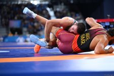 Azerbaijani wrestler Nurmagomedov’s Olympic run ends in 1/4 finals in Paris (PHOTO)