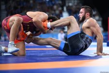 Azerbaijani wrestler Nurmagomedov’s Olympic run ends in 1/4 finals in Paris (PHOTO)