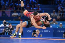 Azerbaijani wrestler Hasrat Jafarov wins bronze medal at Paris Olympics (PHOTO)