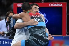 Azerbaijani wrestler Hasrat Jafarov wins bronze medal at Paris Olympics (PHOTO)