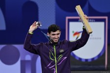 Azerbaijani taekwondoist wins silver medal at Olympic Games (PHOTO)