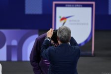 Azerbaijani taekwondoist wins silver medal at Olympic Games (PHOTO)