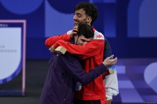 Azerbaijani taekwondoist wins silver medal at Olympic Games (PHOTO)