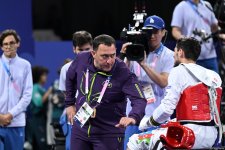 Azerbaijani taekwondoist wins silver medal at Olympic Games (PHOTO)