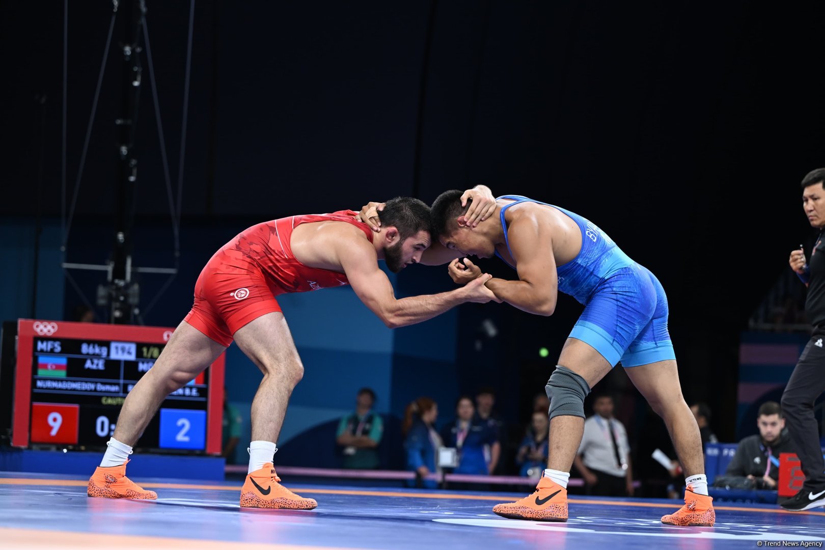 Azerbaijani wrestler Nurmagomedov enters 1/4 finals at Paris Olympics