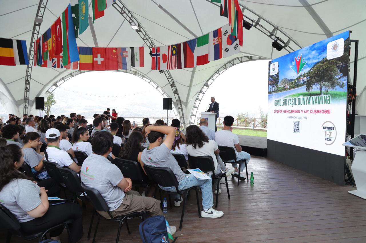 Azerbaijan's Lachin holds closing ceremony of 5th Summer Camp of Diaspora Youth (PHOTO)