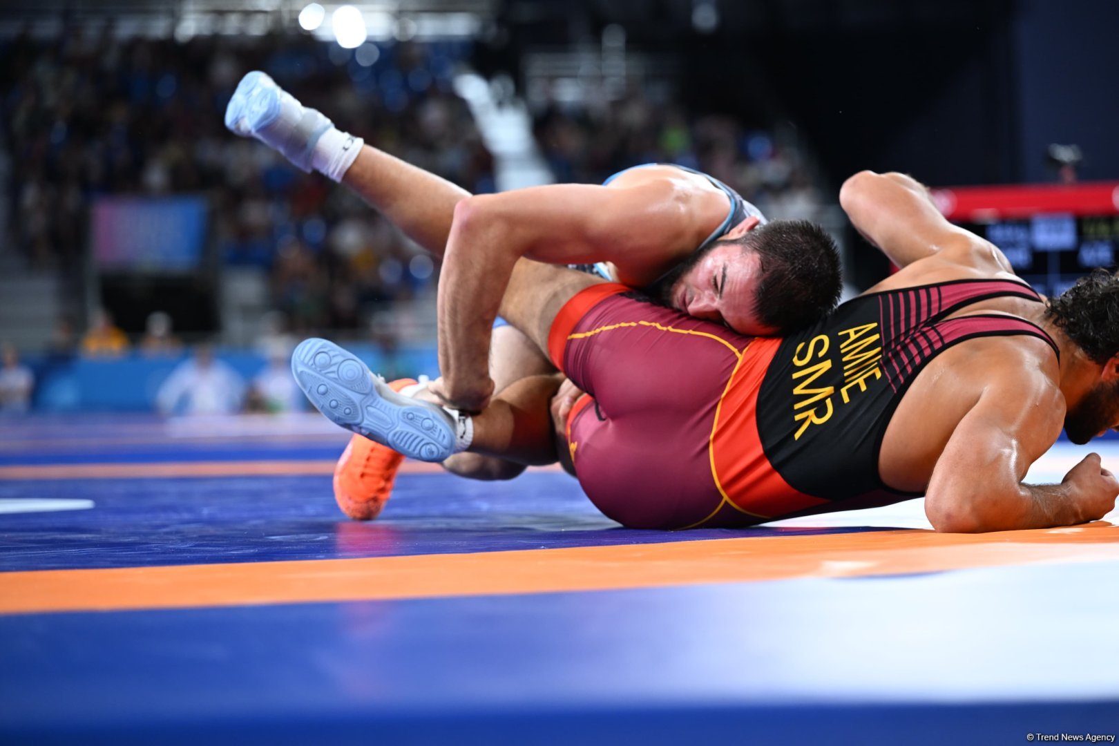 Azerbaijani wrestler Nurmagomedov’s Olympic run ends in 1/4 finals in Paris (PHOTO)