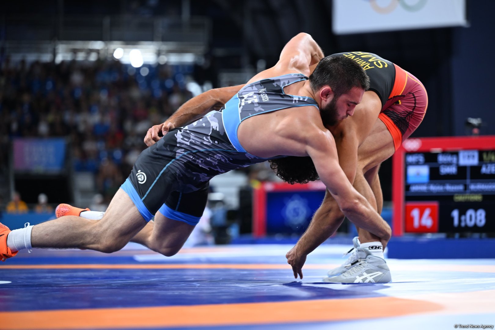 Azerbaijani wrestler Nurmagomedov’s Olympic run ends in 1/4 finals in Paris (PHOTO)