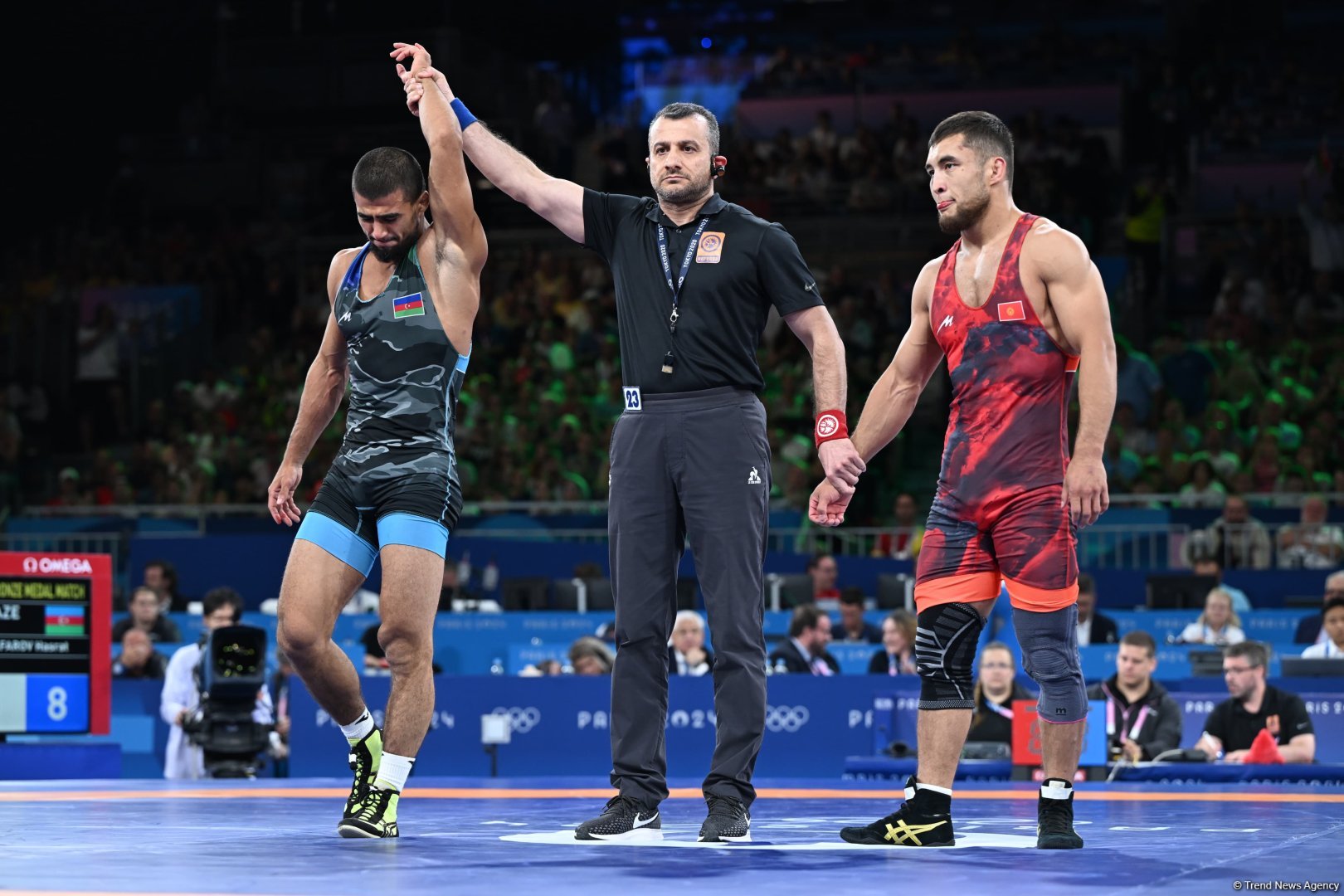 Azerbaijani wrestler Hasrat Jafarov wins bronze medal at Paris Olympics (PHOTO)